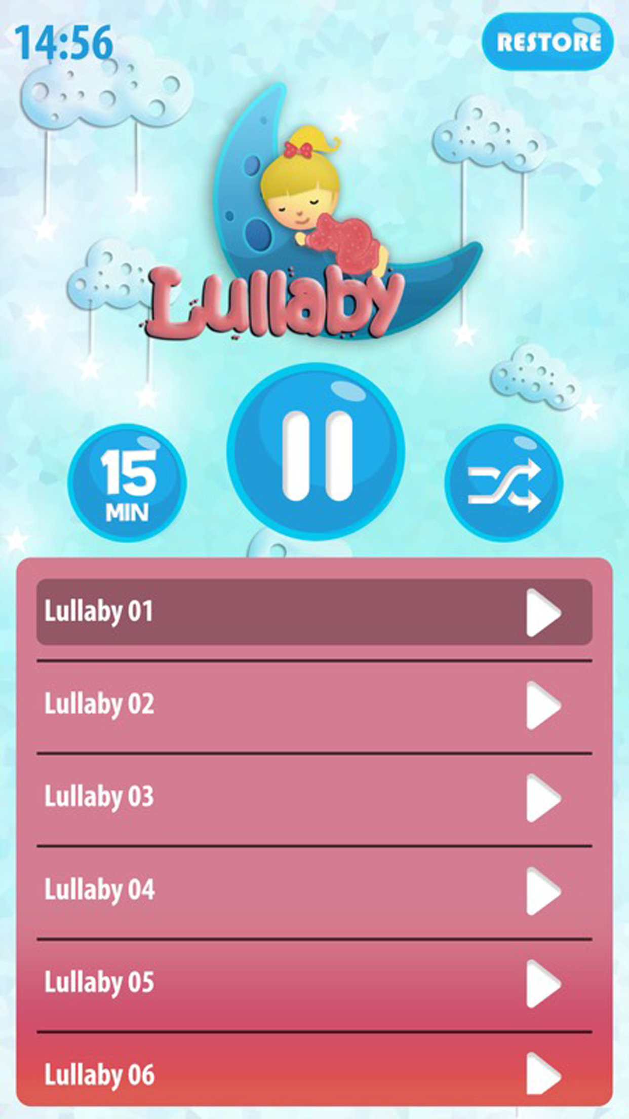 Lullabies for Babies – Calming Sounds and Good Night Song.s to Help Your Toddlers Sleep screenshot 2