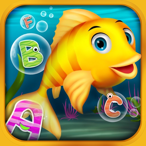 Alphabet in Sea World for Kids Icon