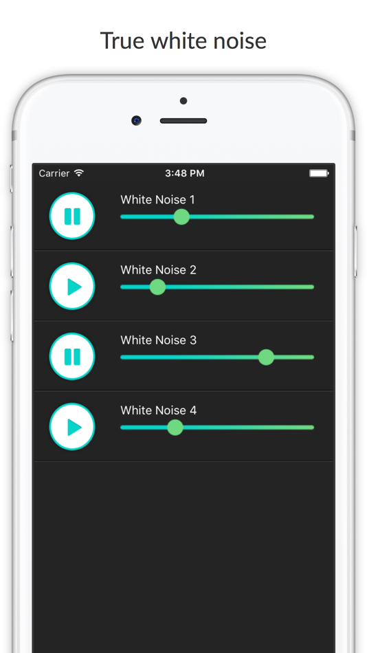 Just Noise Simply Free White Sound Machine for Focus and Relaxation - 2.3 - (iOS)