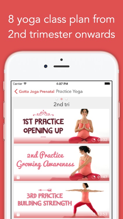 Gotta Joga Prenatal, yoga during pregnancy
