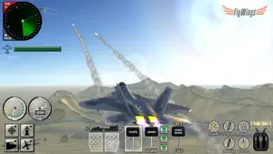 Combat Flight Simulator 2016 Free screenshot #2 for iPhone