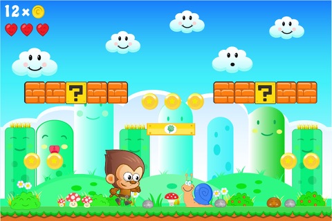 Super Monkey Free - Blast From The Past screenshot 2