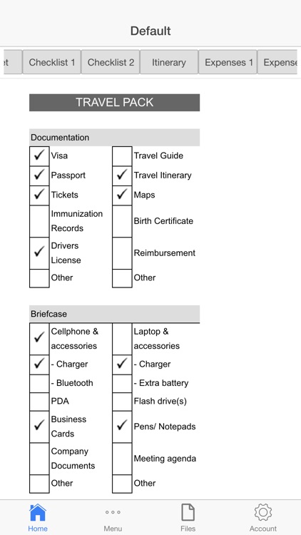Business Travel Planner