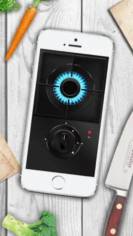 Game screenshot Gas Stove - For kid cooks! apk