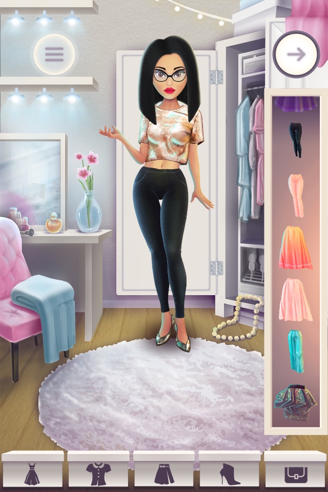 Beauty Girls Fashion Dress Up Game - Choose Outfit for Pretty Models Game for Girls and Kids screenshot 4