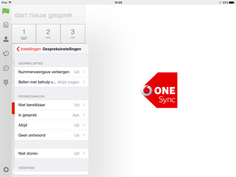 Vodafone ONE Sync - for iPad screenshot 4