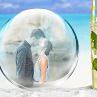 Summer Photo Frame - InstaFramePic Editor