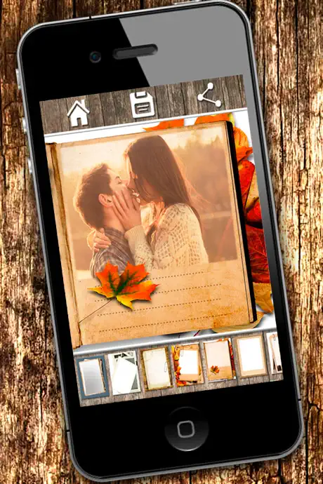 Vintage photo frames - Photo editor for framing and create profi