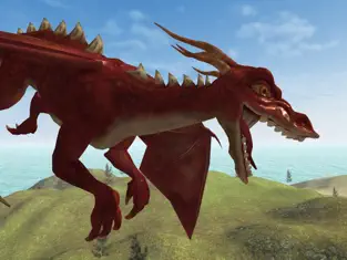 Screenshot 1 Flying Dragon Simulator 2019 iphone