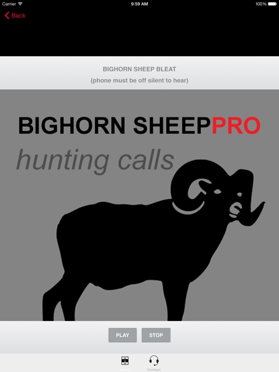 REAL Bighorn Sheep Hunting Calls - 8 Bighorn Sheep CALLS & Bighorn Sheep Sounds! -- BLUETOOTH COMPATIBLE screenshot-0