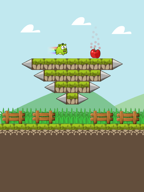 Baby Pig Jump iPad screenshot