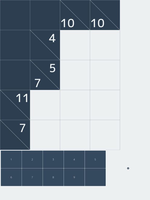 Screenshot #4 pour Pencil Puzzle - Kakuro