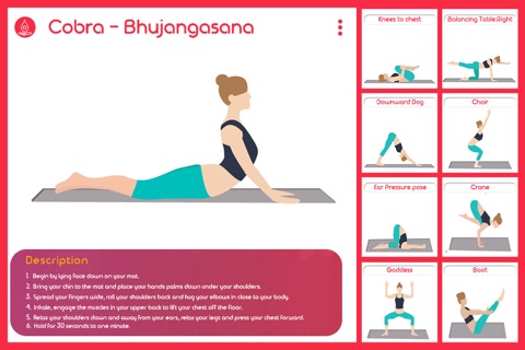 Yoga Asanas - Track Personal Yoga For Beginners screenshot 3