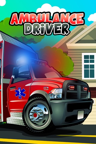 Ambulance driving simulator - Emergency truck highway racing games easy for small girls and boys screenshot 2