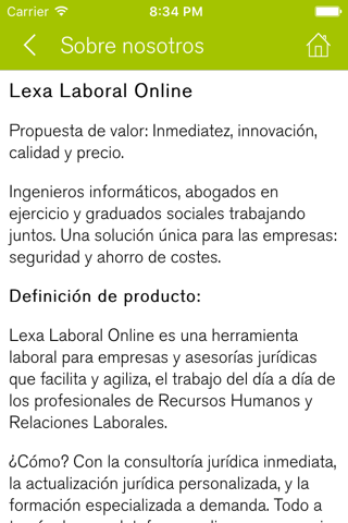 Lexa Laboral Online screenshot 4