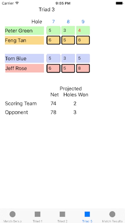 Four Ball League Scoring screenshot-3