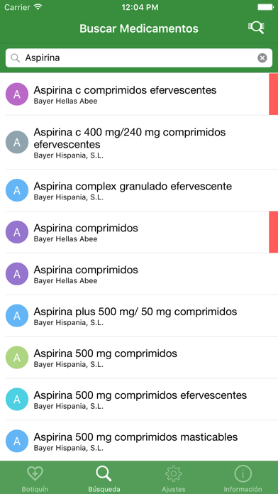 Medicamentos Screenshot