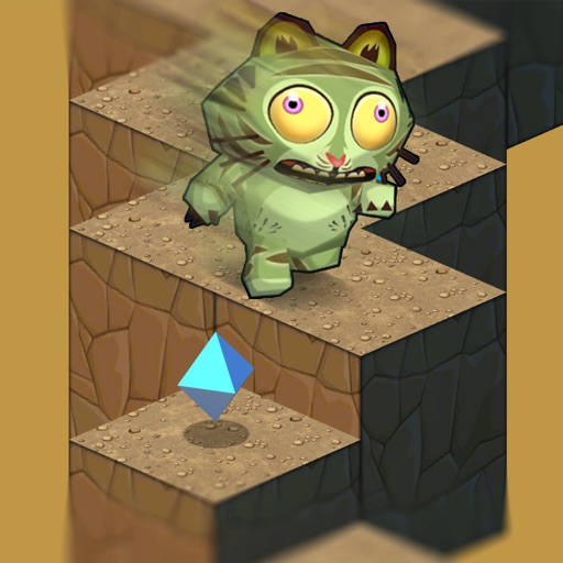 Zombie Tiger Jumpy Run 3D - undead animal racing Icon