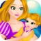 Rapunzel Real Care Newborn Baby - Princess Newborn Baby Care&Baby Dress Up&Baby Games