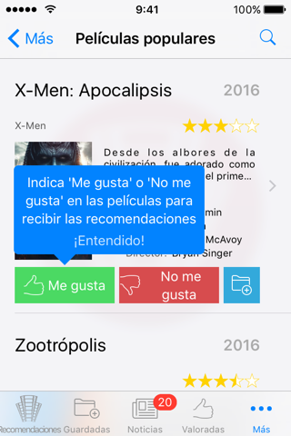 Movie Genius - Film Recommendations screenshot 2