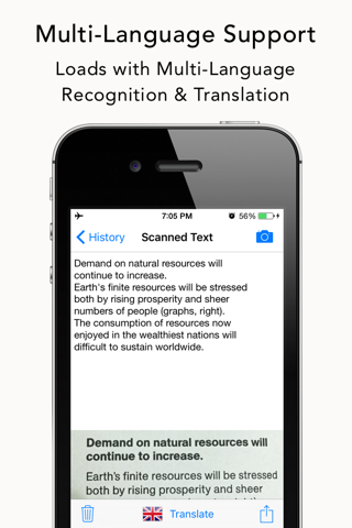 OpticText: Text OCR Scanner + Offline Translator screenshot 4