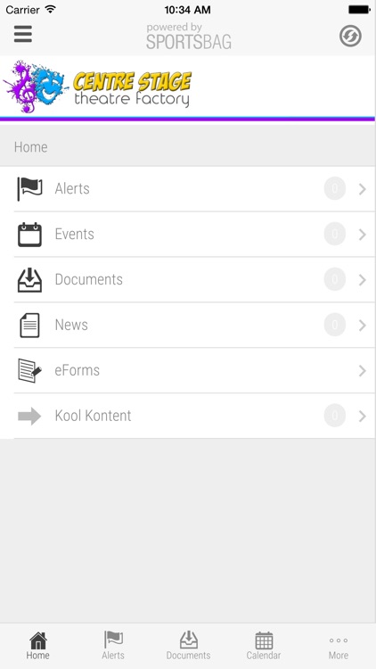 Centre Stage Theatre Factory - Sportsbag