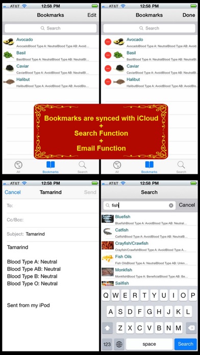 The Blood Type Diet Food List 600+ Screenshot 5