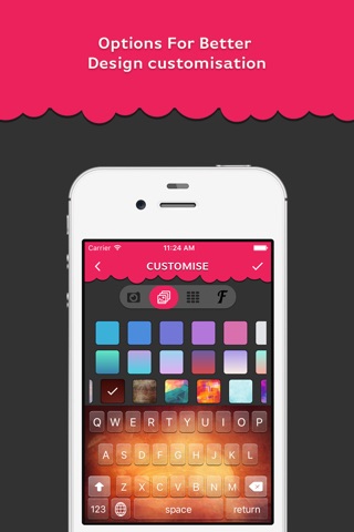 Keyboard+ - Unique & Cool Keyboard Themes! screenshot 3