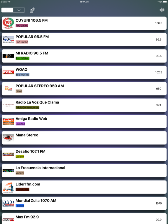 Screenshot #6 pour Radio Venezuela Live - Las Radios libres de Venezuela - Free radios