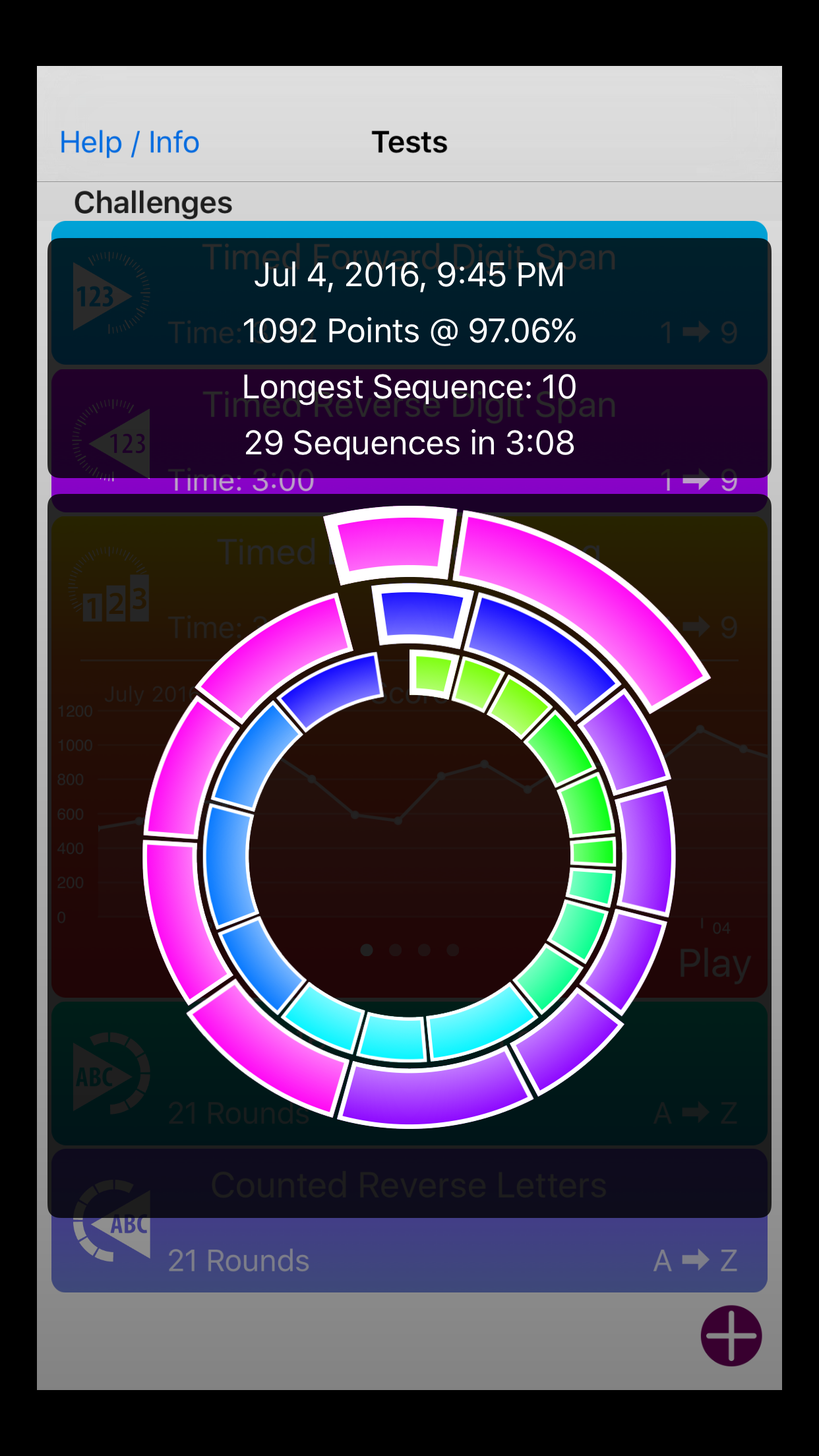 SequenceTrainer screenshot 4