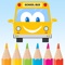 Download and have fun with free car coloring pages suitable for toddlers, preschool and kindergarten