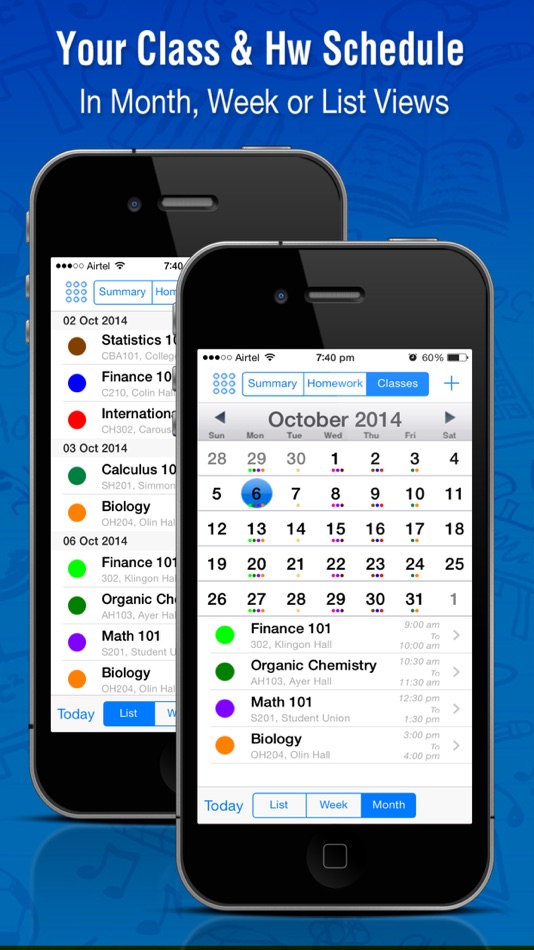 #4. Class Manager– My Homework App (iOS) Podle: Satyadev Mahalingashetty