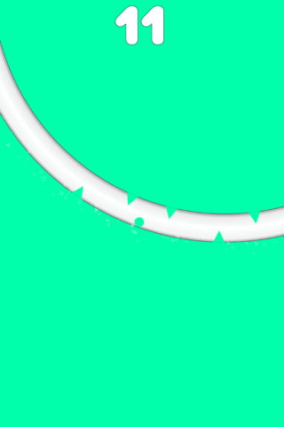 Lop Bop Ball Jumps Color Spike Circle screenshot 3