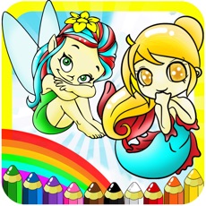 Activities of Fairy Coloring book and painting for toddlers HD Free Lite - Colorful Children's Educational drawing...