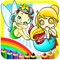 Fairy Coloring book and painting for toddlers HD Free Lite - Colorful Children's Educational drawing games for little kids boys and girls