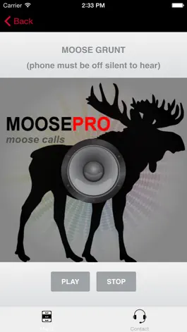 Game screenshot Moose Hunting Calls - With Bluetooth - Ad Free apk