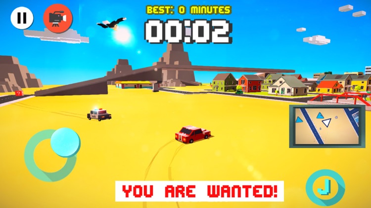 Smashy Dash 2 PRO - Crossy Crashy Cars and Cops - Wanted screenshot-3