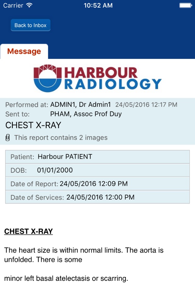 Harbour Radiology Patient Access screenshot 4