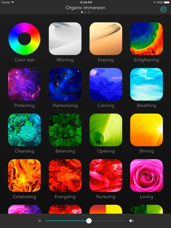 mycoocoon Color Institute - Color Therapy iPad screenshot 1 - Health & Fitness app