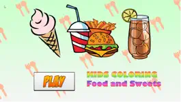 Game screenshot Kids Coloring Food mod apk