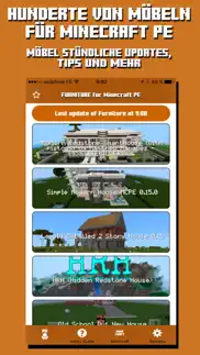 furniture for minecraft pe - furniture for pocket edition iphone bildschirmfoto 1