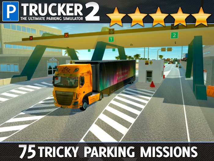 Trucker Parking Simulator 2 a Real Monster Truck and Lorry Driving Test