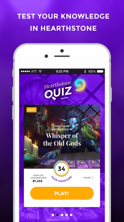 HS Quiz - Hearthstone Test