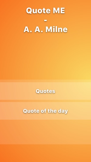 Quote Me - A. A. Milne : With Daily Quotes(圖2)-速報App