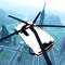Flying Car Futuristic Rescue Helicopter Flight Simulator - Extreme Muscle Car 3D