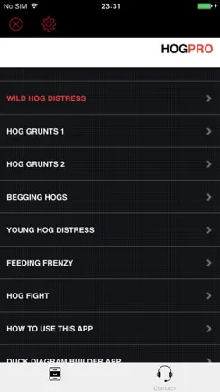 REAL Hog Calls - Hog Hunting Calls - Boar Calls iPhone image 1
