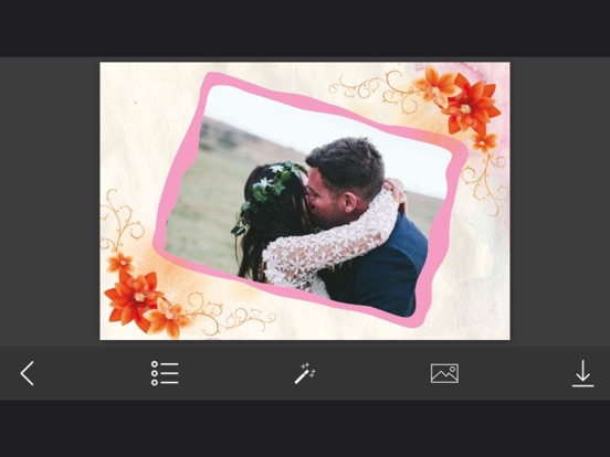Flower Photo Frame - Make Awesome Photo using beautiful Photo Frames iPad screenshot 4 - Photo & Video app