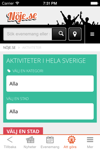 Nöje.se screenshot 4