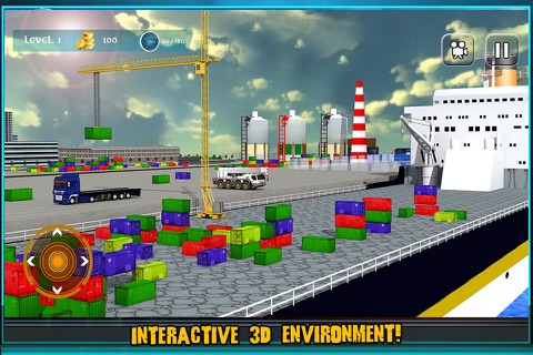 Cargo Ship Crane Simulator screenshot 4