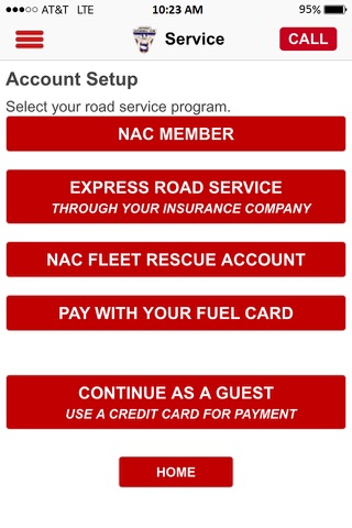 NAC Road Service screenshot 3